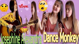 JOSEPHINE ALEXANDRA-DANCE MONKEY( FINGERSTYLE COVER) REACTION VIDEO