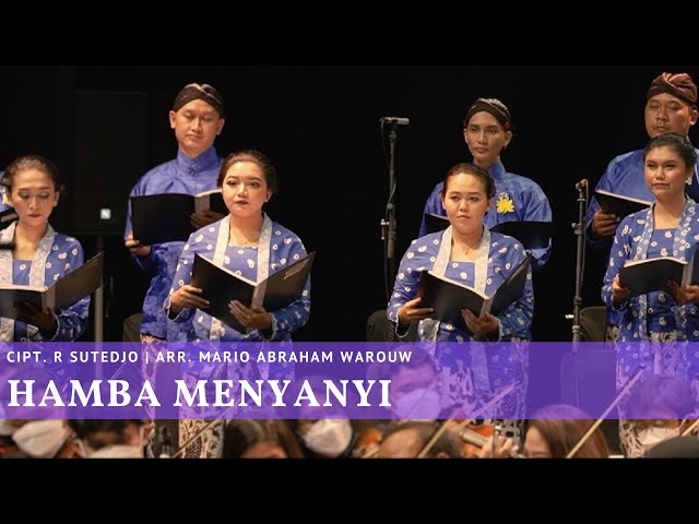 Hamba Menyanyi - Cipt. R Sutedjo [Orchestra u0026 Choir] | Arr. Mario Abraham Warouw class=