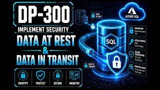 Implement Security for Data at Rest and Data in Transit (DP-300)
