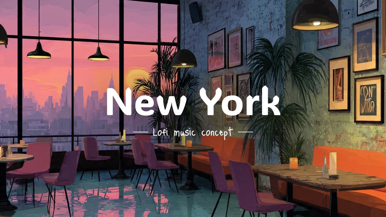 Cozy Café Lofi Beats for Focus | Chill & Study