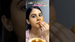 Apply This Coffee Gel Face Mask To Get Fresh &amp; Smooth Skin #coffeemask #diy#glowingskin #skincare