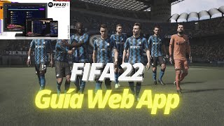 GUÍA FIFA 22 WEB APP #1 ¿QUÉ HACER EL PRIMER DÍA Y CÓMO GANAR MILES DE MONEDAS CON LA WEB APP?