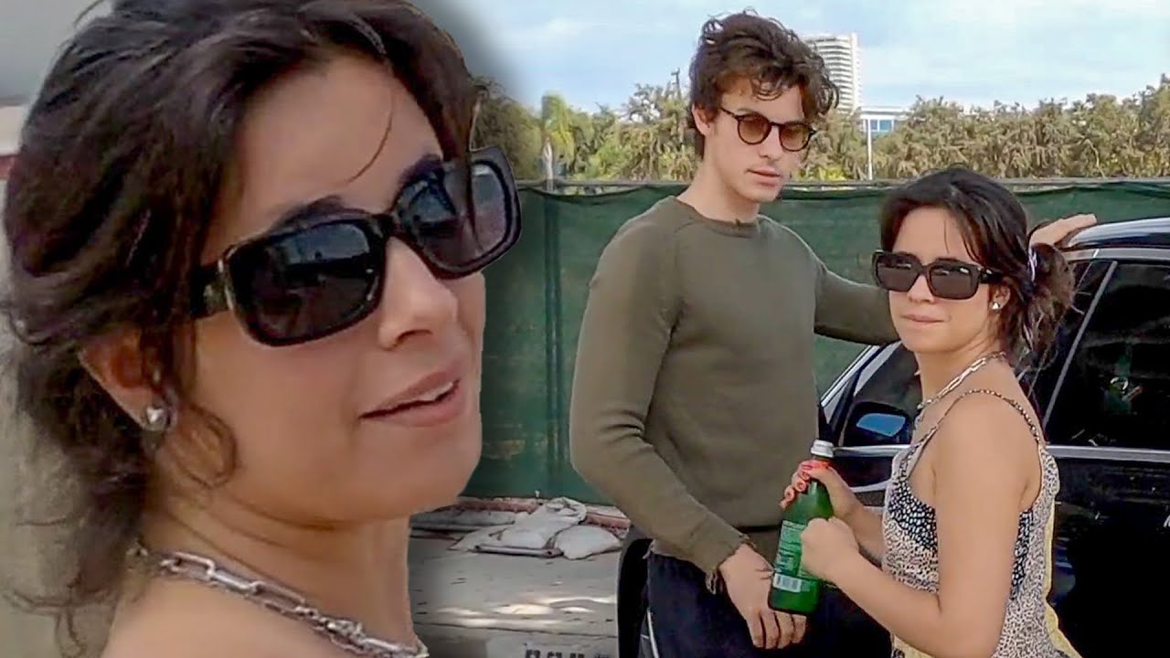 Camila Cabello & Shawn Mendes React To Losing Their Car Keys After Lunch Date - VIDEO