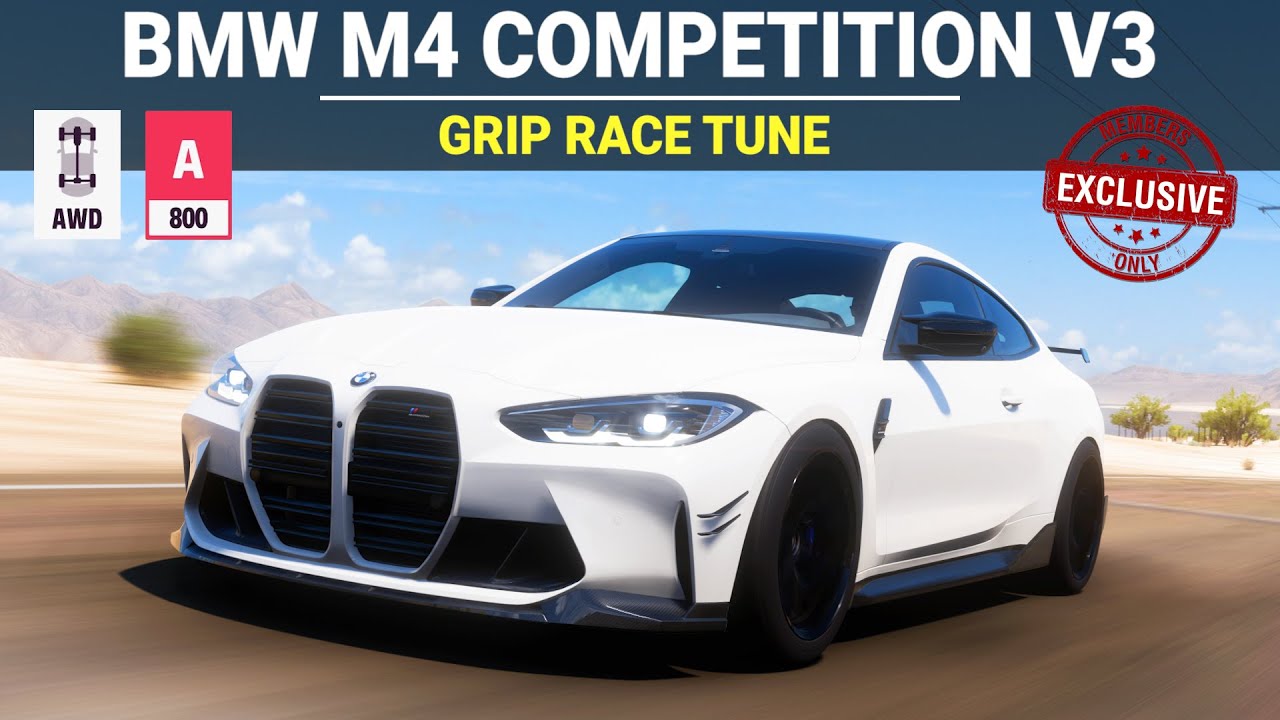 Forza Horizon 5 - 2021 BMW M4 Competition Coupe - A Class Grip Race ...