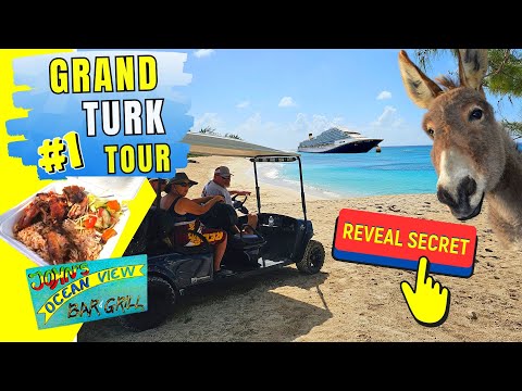 Grand Turk #1 Excursion - Secrets of Grand Turk on a Golf Cart