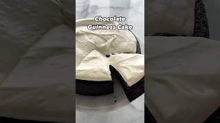 Chocolate Guinness Cake! Recipe’s in the description ☘️