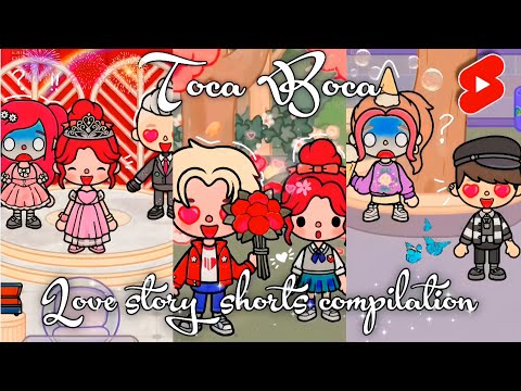 Love stories 😍😹 shorts compilation | Toca Life World 🌍