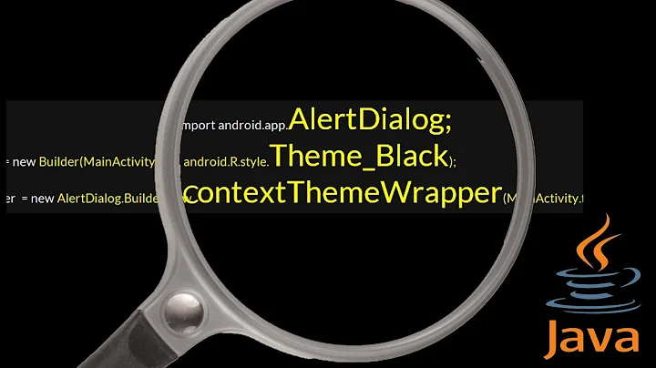 Setting the theme for the alert dialog box using 3 different methods..