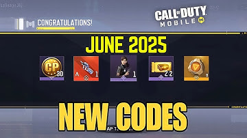 *NEW* CODM 9 WORKING NEW REDEEM CODES JUNE 2025 | NEW CODM REDEEM CODES JUNE 2025 | REDEEM CP