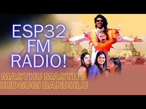 ESP32 & RDA5807M BASED FM RADIO