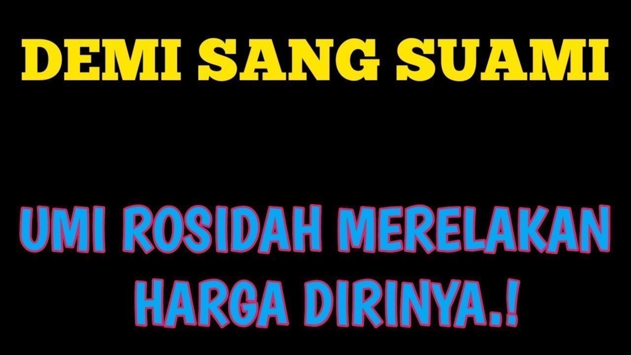 Pengorbanan Seorang Istri || Love Story