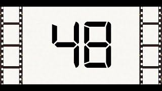 Countdown from 48 to 0 (Retro)