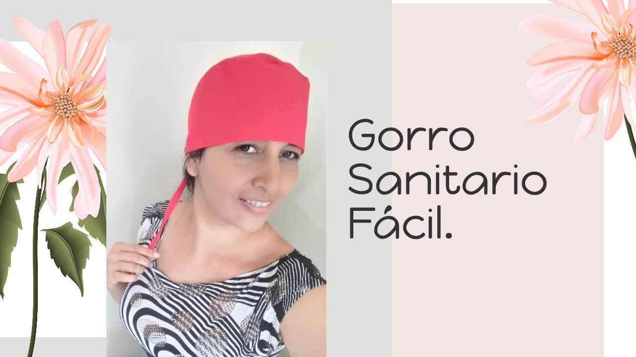 🔴Como Hacer un Gorro Quirurgico o Sanitario Facil y Rápido🔴( Unisex).