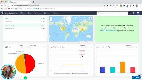 Management Dashboard | Map My Customers Web Tutorial