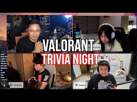 VALORANT TRIVIA NIGHT WITH FRIENDS!!!