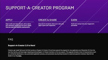 Support-A-Creator 2.0 is Here! New Application System