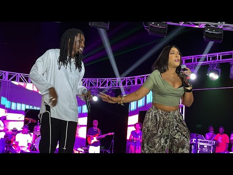 Duo Explosif Viviane Chidid avec Wally Seck #wallyseck 