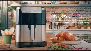 MOULINEX  Easy Fry & Grill XXL : découvrez une friteuse à air chaud et un grill  2-en-1 