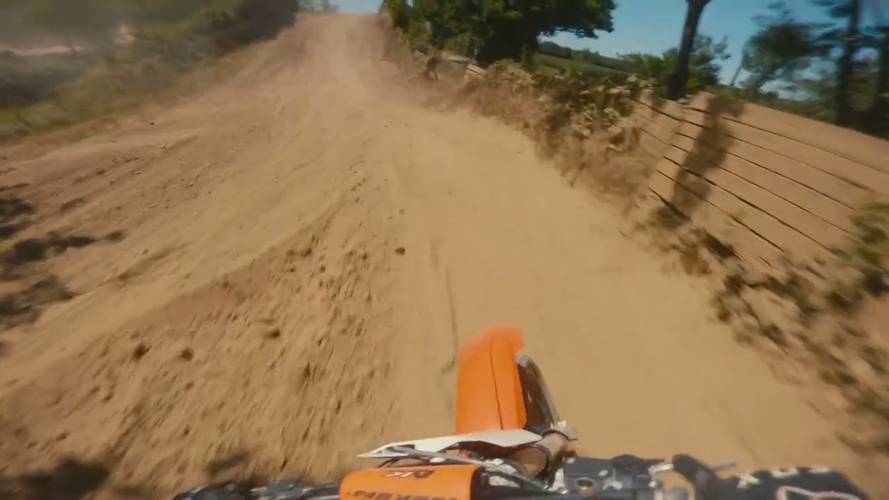 POV au MX CHARVIEU / KTM 250SXF