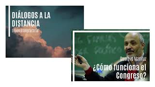 DIÁLOGOS A LA DISTANCIA - ¿Cómo funciona el Congreso? con Gustavo Mariluz