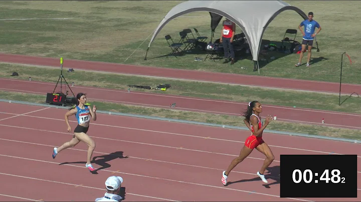 400m Female Heat 2 - Championships of the Small St...