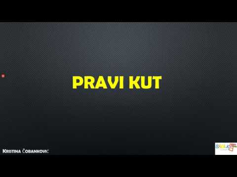 Video: Kako Nacrtati Pravi Kut