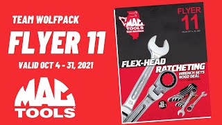 Mac Tools Flyer 11 | Team Wolfpack | Valid Oct 4 - 31, 2021