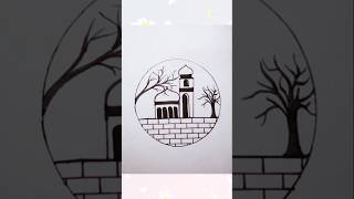 Beautiful Mosque Drawing for Kids ❤️ | Easy Islamic Art Step by Step | ZR Artology Beautiful Mosque Drawing for Kids ❤️ | Easy Islamic Art Step by Step | ZR Artology