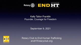 Kelly Tallon Franklin, Founder of Courage for Freedom