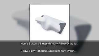 Home Butterfly Sleep Memory Pillow Orthotic Pillow Slow Rebound Soft Hotel Zero Pressure Butter