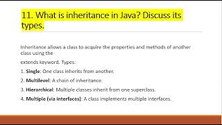 Java Interview Questions and Answers  PART 1
