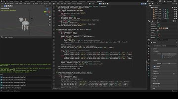 Create & Animate a Cute Cat Character - Blender Python Script