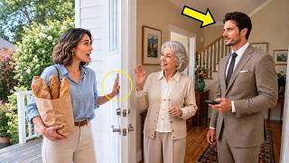 She Helped an Old Neighbor Daily — Then the Son Opened the Door  The Millionaire Who Fired Her!
