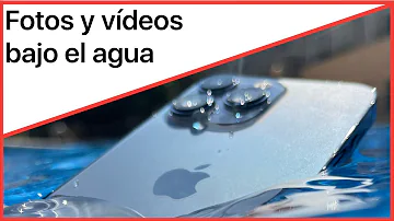 ¿Qué iPhone puede hacer fotos bajo el agua?