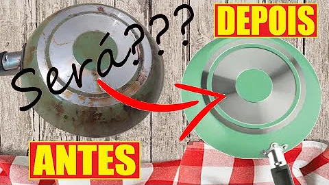 Como tirar gordura de panela antiaderente?