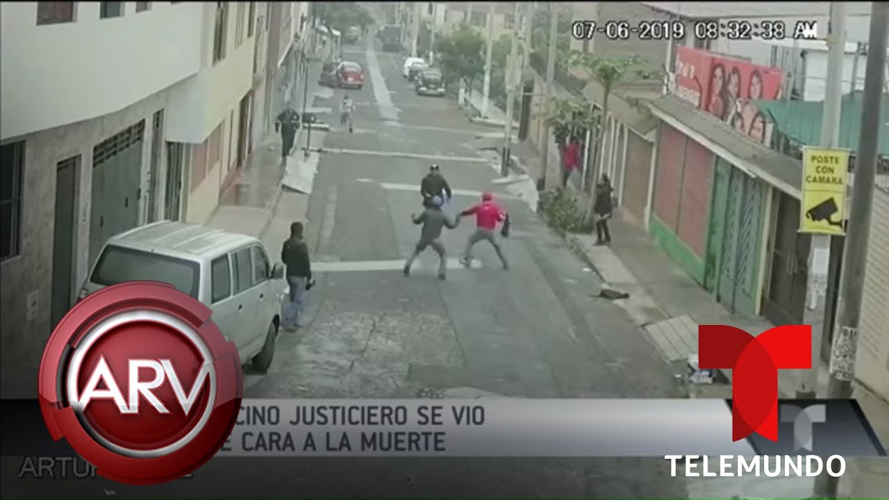 Vecino justiciero combate la delincuencia a pesar de amenazas | Al Rojo Vivo | Telemundo