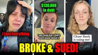 They’re Already BROKE — Now They’re Being SUED Over Credit Card Debt