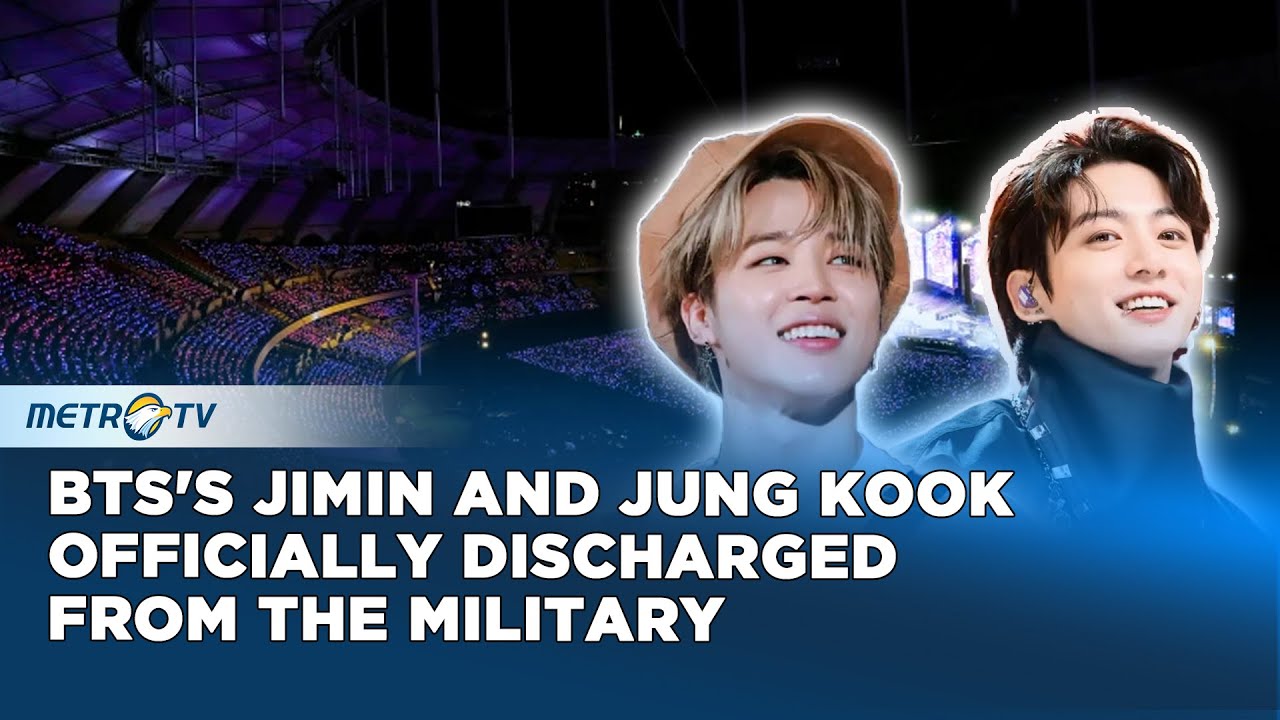 BTS's Jimin And Jung Kook Officially Discharged From The Military - YouTube