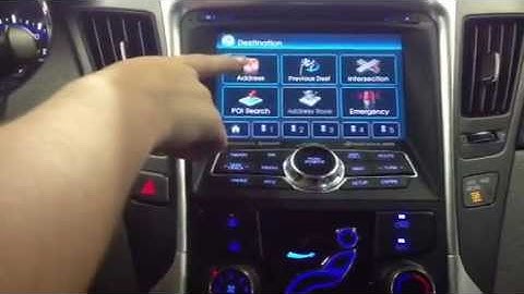 How to program an address into your navigation system