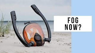 What Did The Version Update For The HJKB K2 Full Face Snorkel Mask Do?