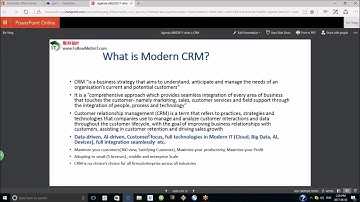 Yang Bin（杨斌）—什么是企业CRM体系？Dynamics CRM和Salesforce CRM的比较？怎么才能成为Dynamics CRM专才？