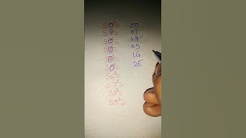 square tricks of 50 to 59. Square  tricks of 50 to 59 Explained.#shorts viral#short