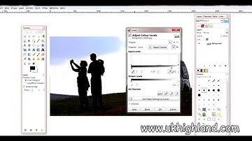 Manipulate Silhouette  Effect ( GIMP )