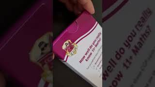 Unboxing 11+ Math's Revision Cards with CGP Review!!