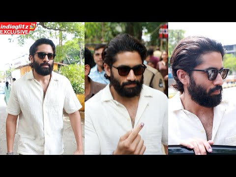 Naga Chaitanya Cast his Vote | Telangana Lok Sabha Elections 2024 || IndiaGlitz Telugu - IGTELUGU