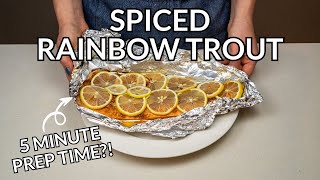 How to Bake Rainbow Trout in Foil (My Favourite Way To Cook Trout!)