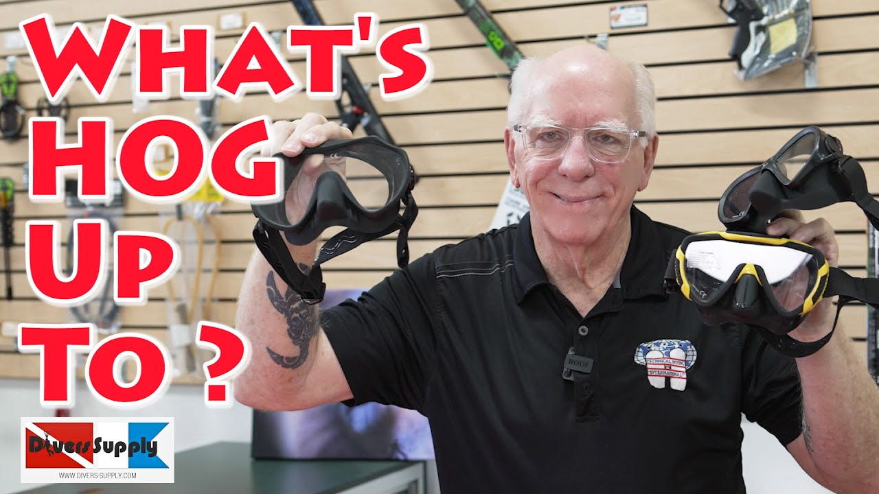 2023 New Trio of Scuba Masks by HOG Dive Gear