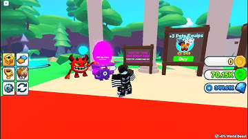 [30M + CODE: SECRET] 🐾 Tapping Simulator! | Buying New 30M pet !