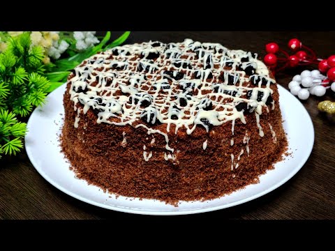 Торт за 15 минут вместе с выпечкой! Простой и невероятно ВКУСНЫЙ!