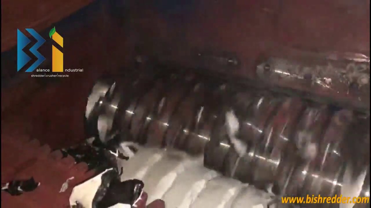 Trituradora de un eje y molino para tubos plasticos